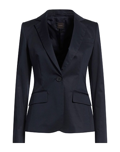 SEVENTY VENEZIA Blazer Midnight blue 97% Cotton, 3% Elastane