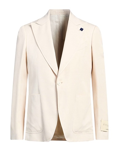 LARDINI Blazer ATTITUDE Beige 98% Viscose, 2% Silk
