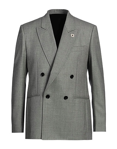 LARDINI Blazer Grey 100% Wool