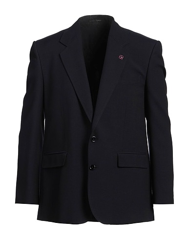 LARDINI Blazer Midnight blue 66% Hemp, 34% Cotton
