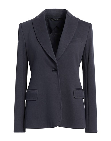 WEEKEND MAX MARA Blazer Midnight blue 87% Cotton, 13% Polyester