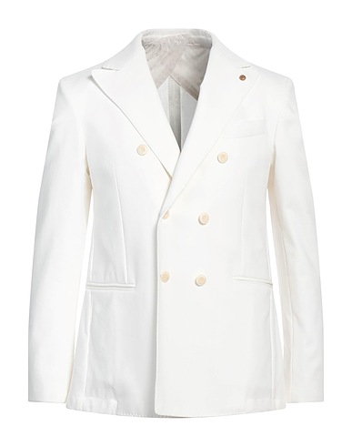 BARBATI SUITS AND CO-ORDS White 52% Cotton, 42% Polyamide, 6% Elastane
