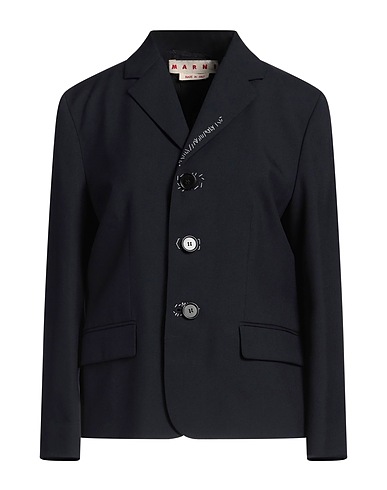 MARNI テーラードジャケット ミッドナイトブルー バージンウール 100%