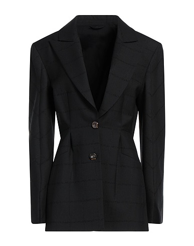 DEL CORE Blazer Black 100% Virgin Wool