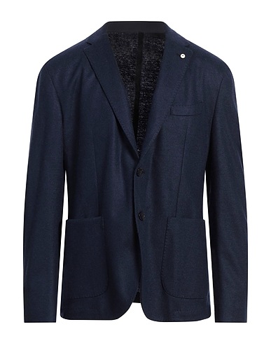 L.B.M. 1911 Blazer Midnight blue 75% Alpaca wool, 25% Polyamide