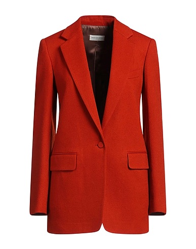 DRIES VAN NOTEN Blazer Tomato red 100% Wool