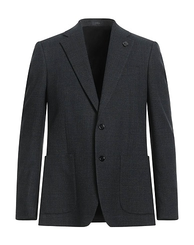 LARDINI Blazer Charcoal 73% Wool, 27% Polyester