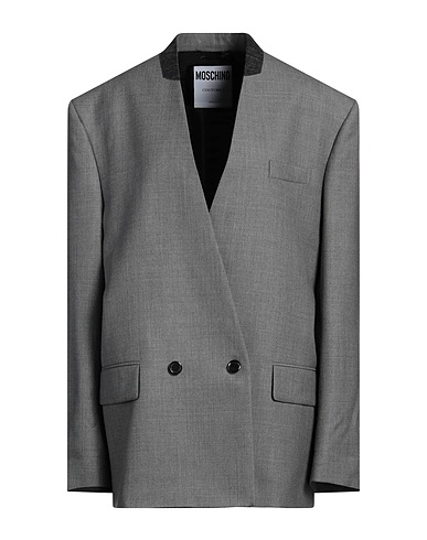 MOSCHINO Jackett COUTURE Grau 100% Schurwolle