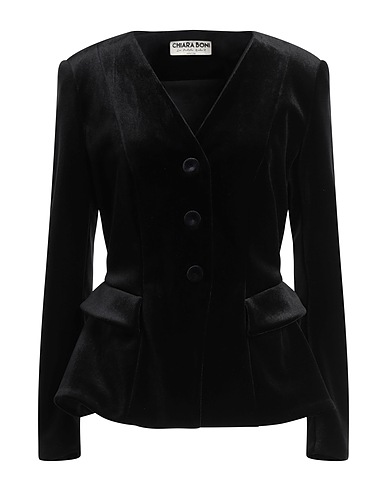 CHIARA BONI LA PETITE ROBE Jacket Black 72% Polyamide, 28% Elastane