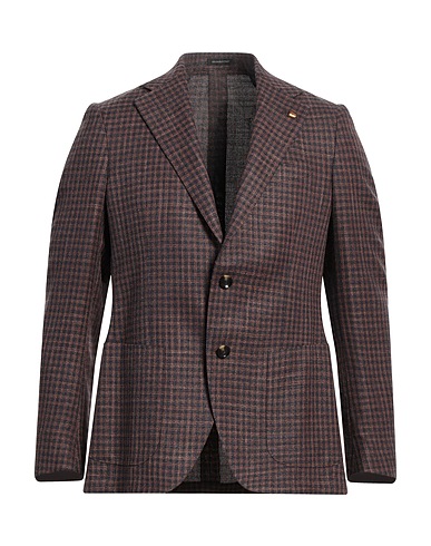 SARTORIA LATORRE Blazer Brown 100% Virgin Wool