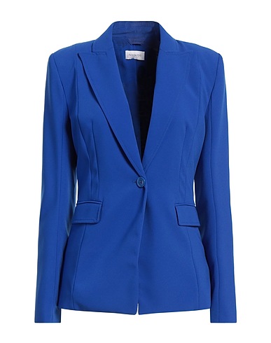 PATRIZIA PEPE Giacca Blu 89% Poliestere, 11% Elastan