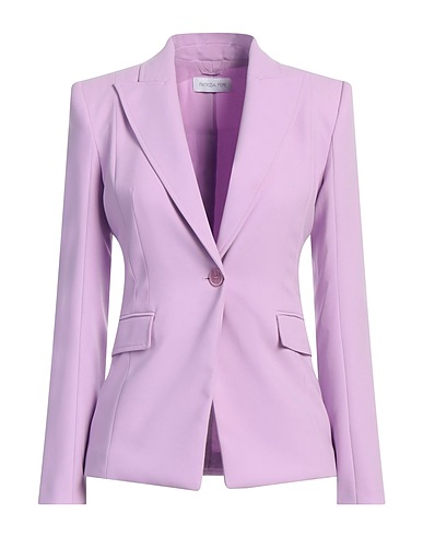 PATRIZIA PEPE Blazer Lilac 89% Polyester, 11% Elastane