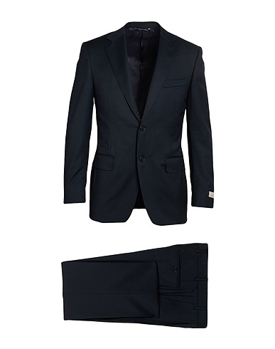 CANALI スーツ ミッドナイトブルー バージンウール 100%