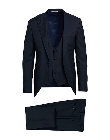 CANALI Suits Midnight blue 100% Wool