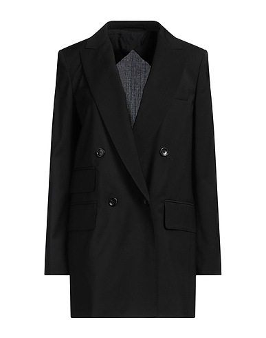 MAX MARA Blazer Black 100% Virgin Wool