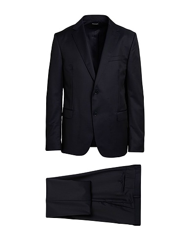 ZEGNA Abito Nero 84% Lana, 16% Lana mohair
