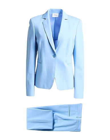 AKRIS Suit Sky blue 69% Viscose, 25% Polyamide, 6% Elastane