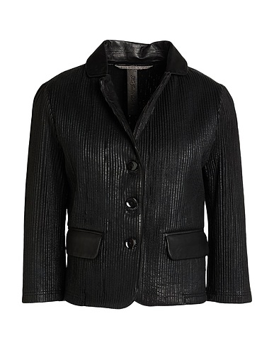 THE JACK AND JACKIE LEATHERS Blazer Black 100% Leather