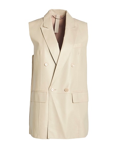 THE JACK AND JACKIE LEATHERS Jackett Beige 100% Leder