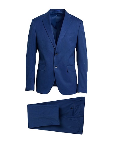 HERMAN & SONS Suits Blue 75% Polyester, 25% Viscose
