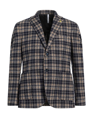 ALESSANDRO GILLES Blazer Midnight blue 50% Viscose, 48% Polyester, 2% Elastane