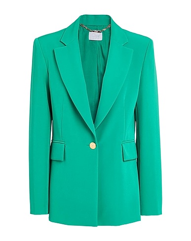 CLIPS MORE Blazer Green 95% Polyester, 5% Elastane
