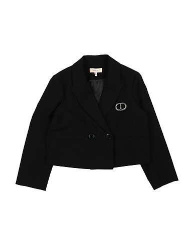 TWINSET Blazer Black 66% Polyester, 30% Polyamide, 4% Elastane