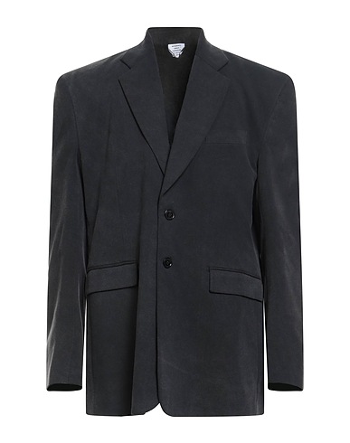 VETEMENTS Blazer Nero 100% Cotone