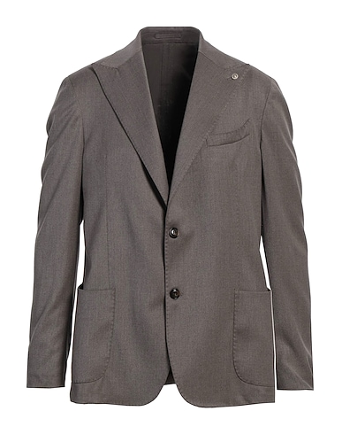 LUCA BERTELLI Blazer TORTORA 65% Viscose, 32% Polyamide, 3% Elastane