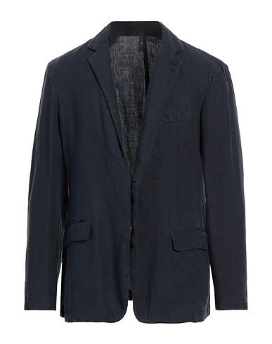 120% LINO Blazer Midnight blue 100% Linen
