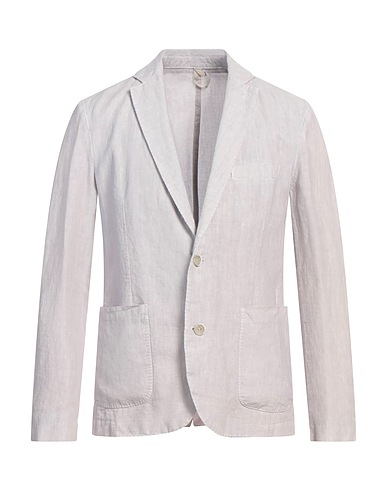 120% LINO Blazer Grigio chiaro 100% Lino