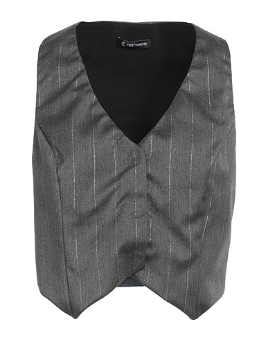 CRISTINAEFFE Vest Grey 65% Polyester, 33% Viscose, 2% Elastane