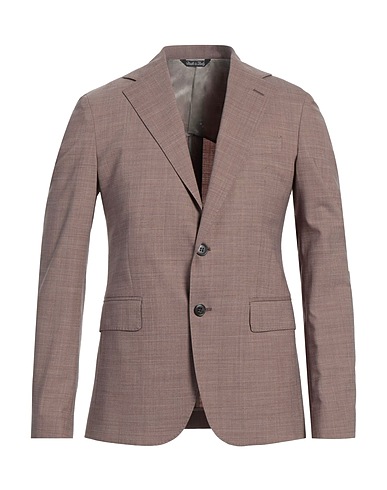 BRIAN DALES Blazer Khaki 54% Polyester, 44% Wool, 2% Elastane
