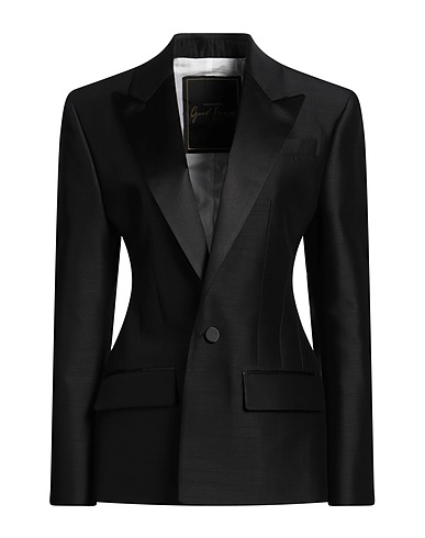 DSQUARED2 Blazer Black 84% Virgin Wool, 16% Silk