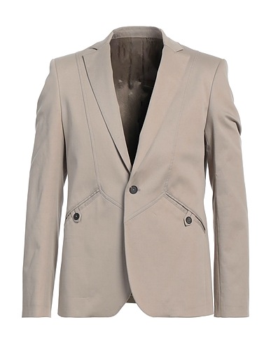 LES HOMMES Blazer Beige 97% Cotton, 3% Elastane