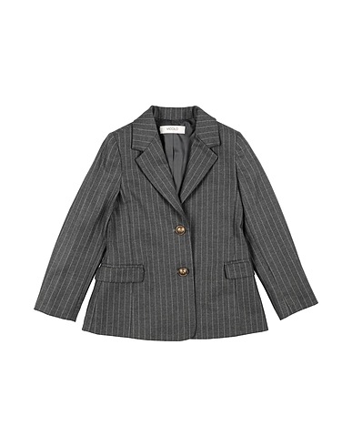 VICOLO Blazer GIRL Grey 64% Polyester, 34% Viscose, 2% Elastane