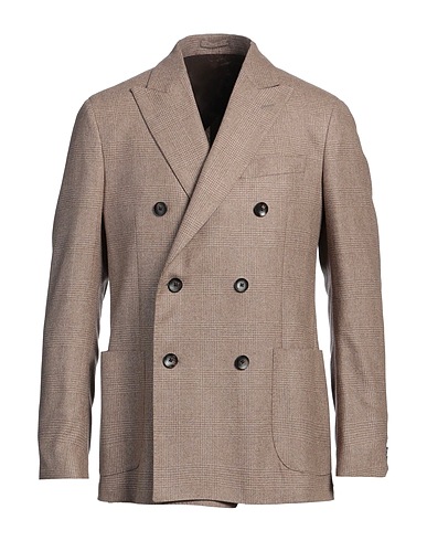 LARDINI Blazer Camel 100% Cashmere