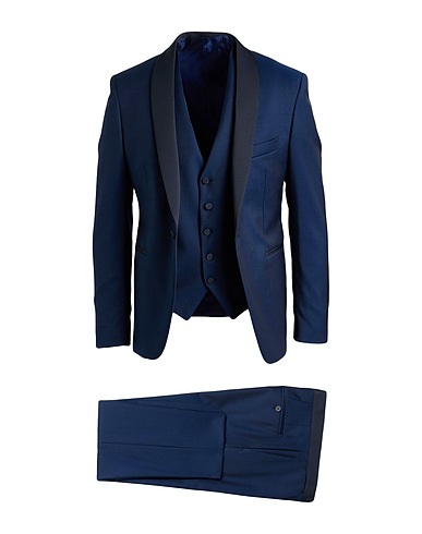 TAGLIATORE Suits Navy 100% Super 110s Wool