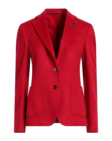 LARDINI Blazer Red 100% Virgin Wool