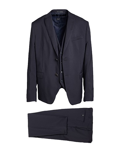 LAB. PAL ZILERI Suits Midnight blue 100% Wool