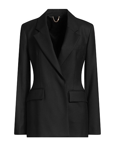 VICTORIA BECKHAM Blazer Black 53% Polyester, 43% Virgin Wool, 4% Elastane