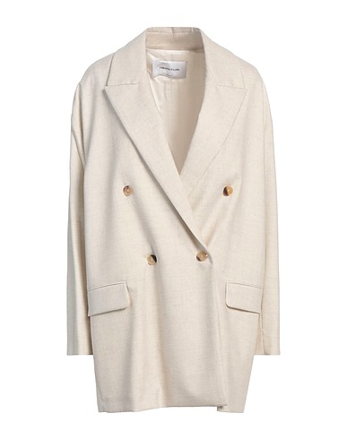 FABIANA FILIPPI Jackett Hellgrau 91% Schurwolle, 6% Kaschmir, 1% Polyamid, 1% Polyester, 1% Elastan