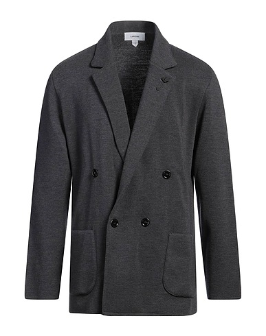 LARDINI Blazer Charcoal 100% Virgin Wool