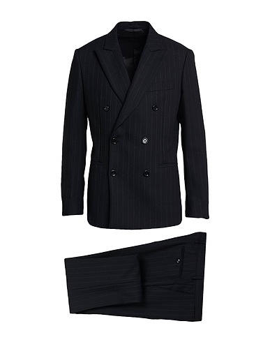 LARDINI スーツ ブラック ウール 73% / ポリエステル 27%