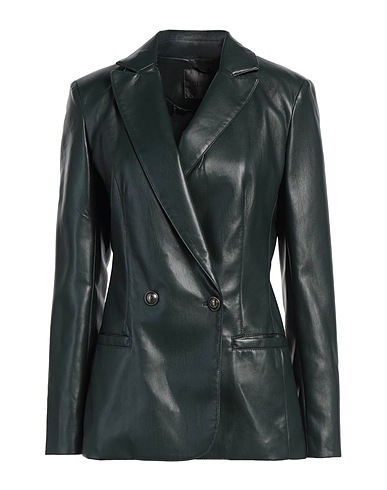 GUESS Giacca Verde scuro 100% Poliuretano