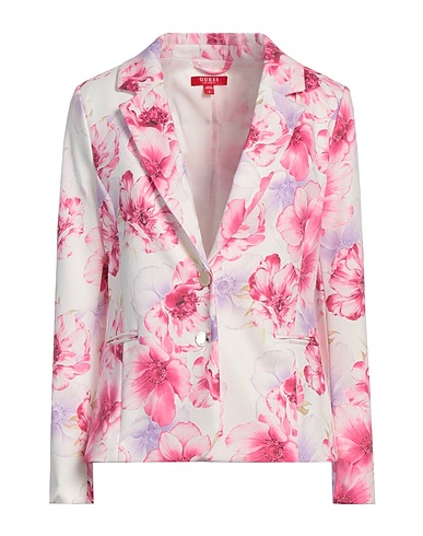 GUESS Blazer Pink 74% Polyester, 21% Viscose, 5% Elastane