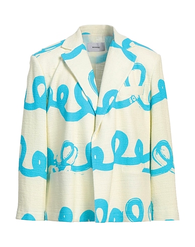 BONSAI Blazer Pastel yellow 100% Cotton