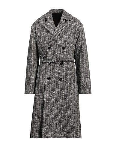 LARDINI Coat Black 87% Wool, 13% Alpaca wool
