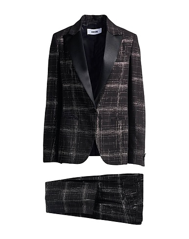 GRIFONI Suit Black 76% Viscose, 23% Wool, 1% Polyester