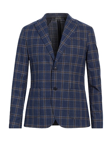 PETRO' SARTORIA ITALIANA Blazer Navy blue 40% Wool, 30% Polyester, 30% Viscose
